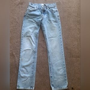 Calvin Kline Low Rise Easy Fit JeansButton FlySize 3 inseam 32